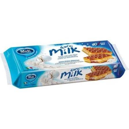 Midi עוגות אישיות במילוי קרם חלב 10 יחידות 280 גרם