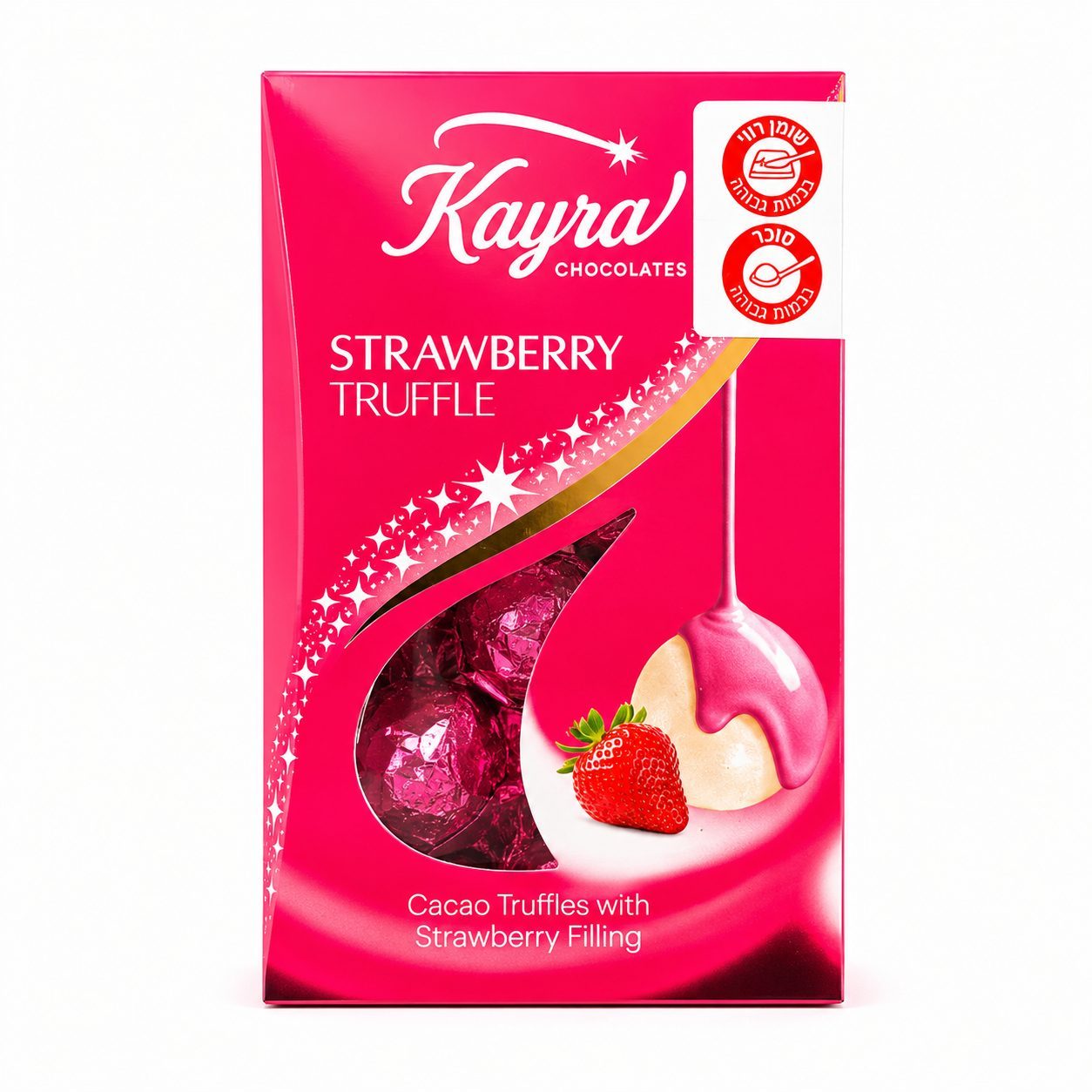 Kaynas טראפל קקאו בטעם תות 120 גרם