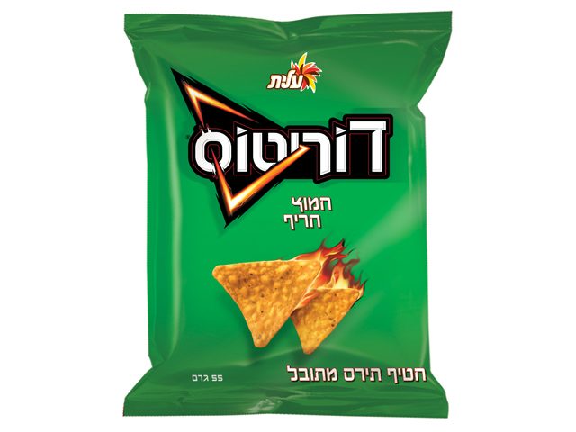 עלית דוריטוס חמוץ חריף 55 גרם