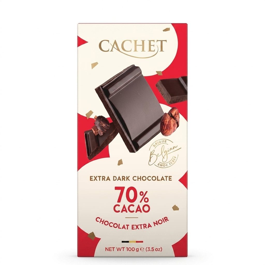 שוקולד קאשט מריר 70% קקאו 100 גרם