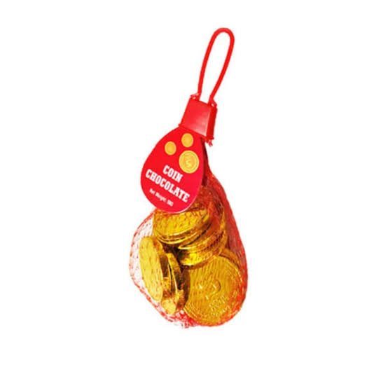 מטבעות שוקולד 5 שקלים בשקית 50 גרם